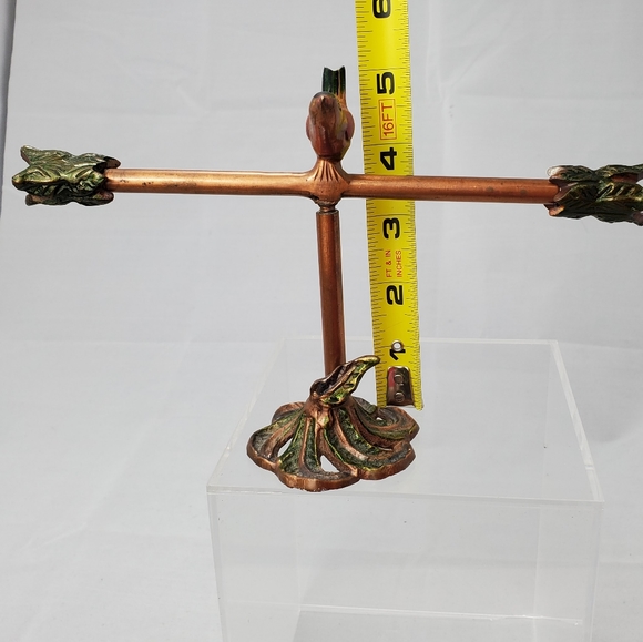 Copper Bird Tree Jewelry Holder Stand - Picture 3 of 13